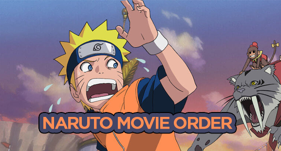 what order do you watch naruto episodes and movies